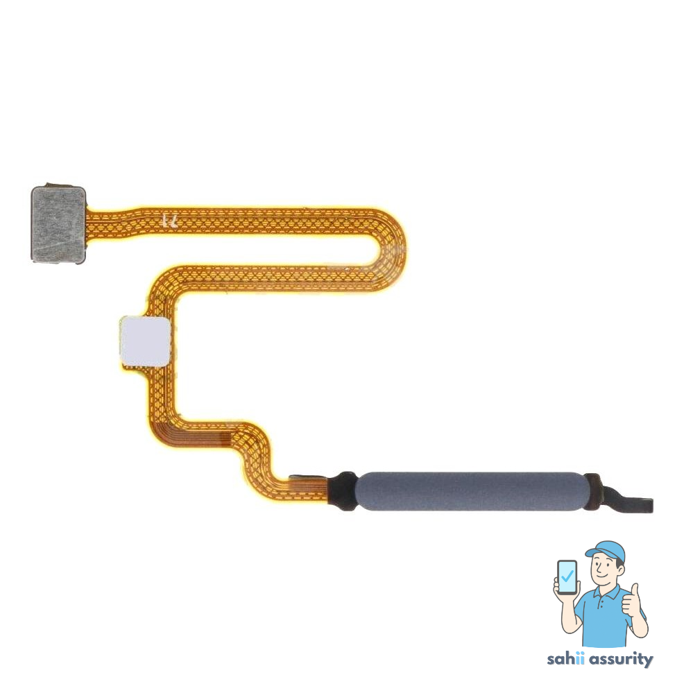 Fingerprint Sensor with Flex Cable for Xiaomi Poco M4 Pro 5G Black